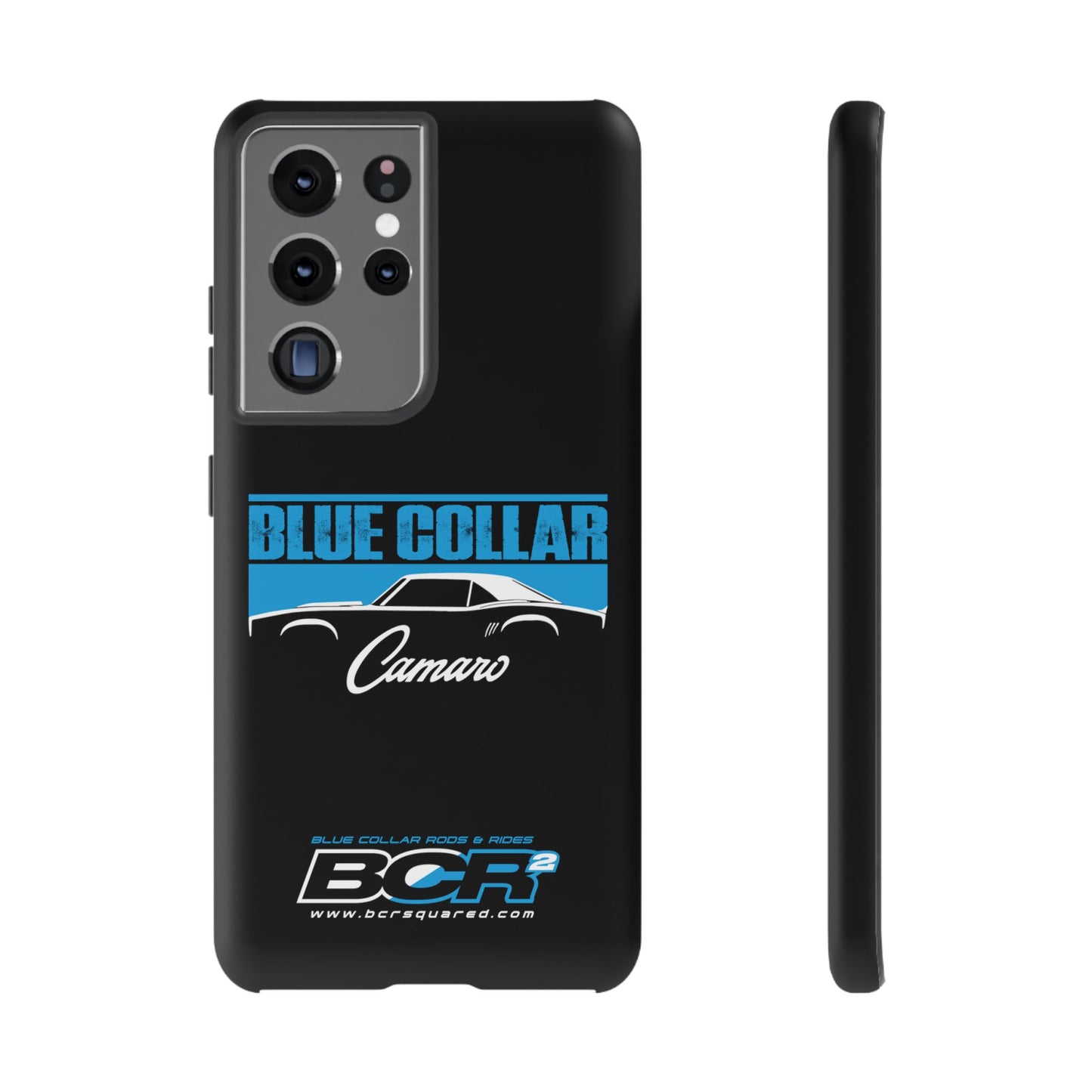 Blue Collar 1st Gen Camaro Black Phone Cases