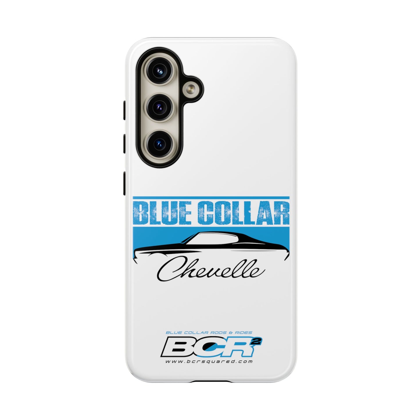 Blue Collar Chevelle White Phone Case