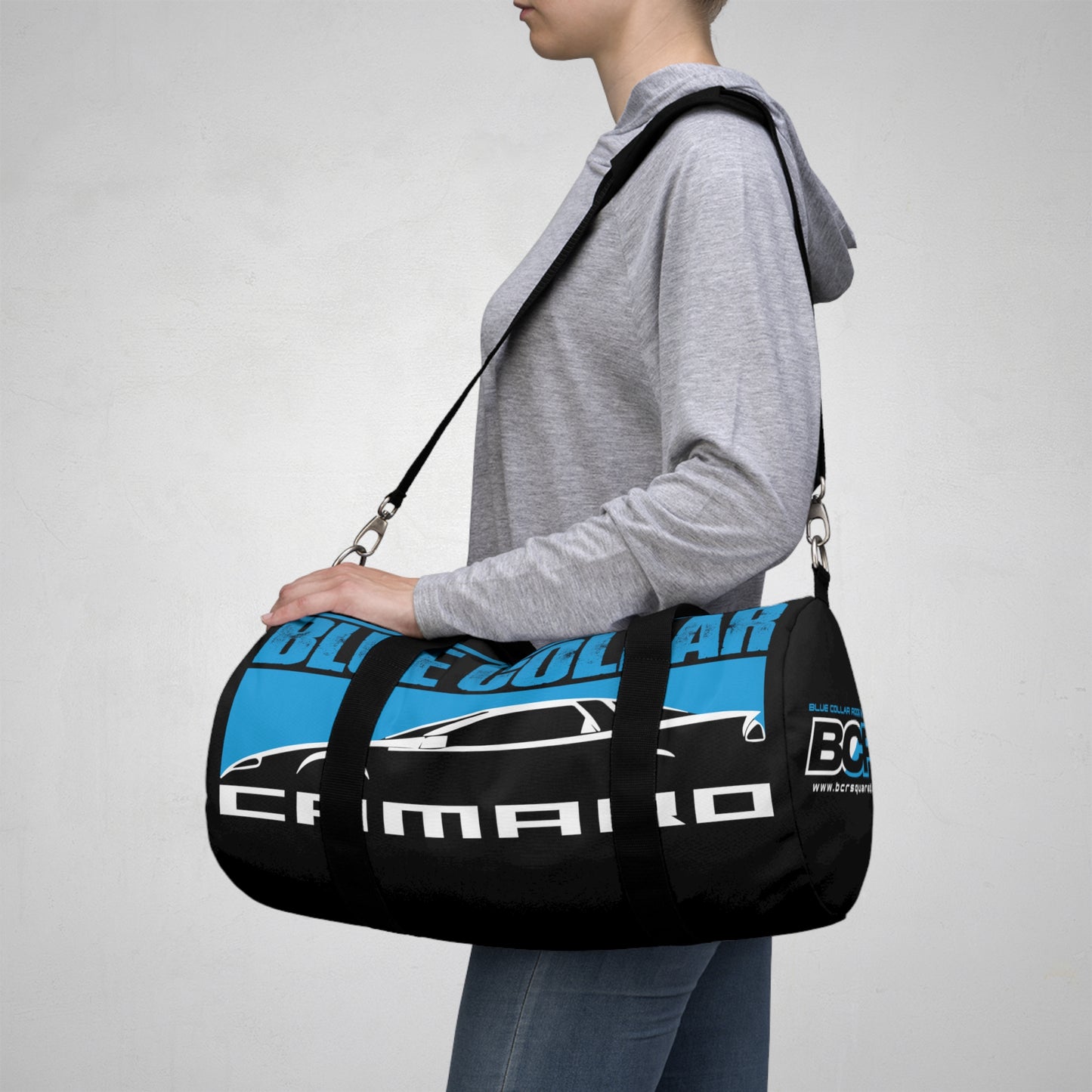 Blue Collar 4th Gen Camaro Black Duffel Bag