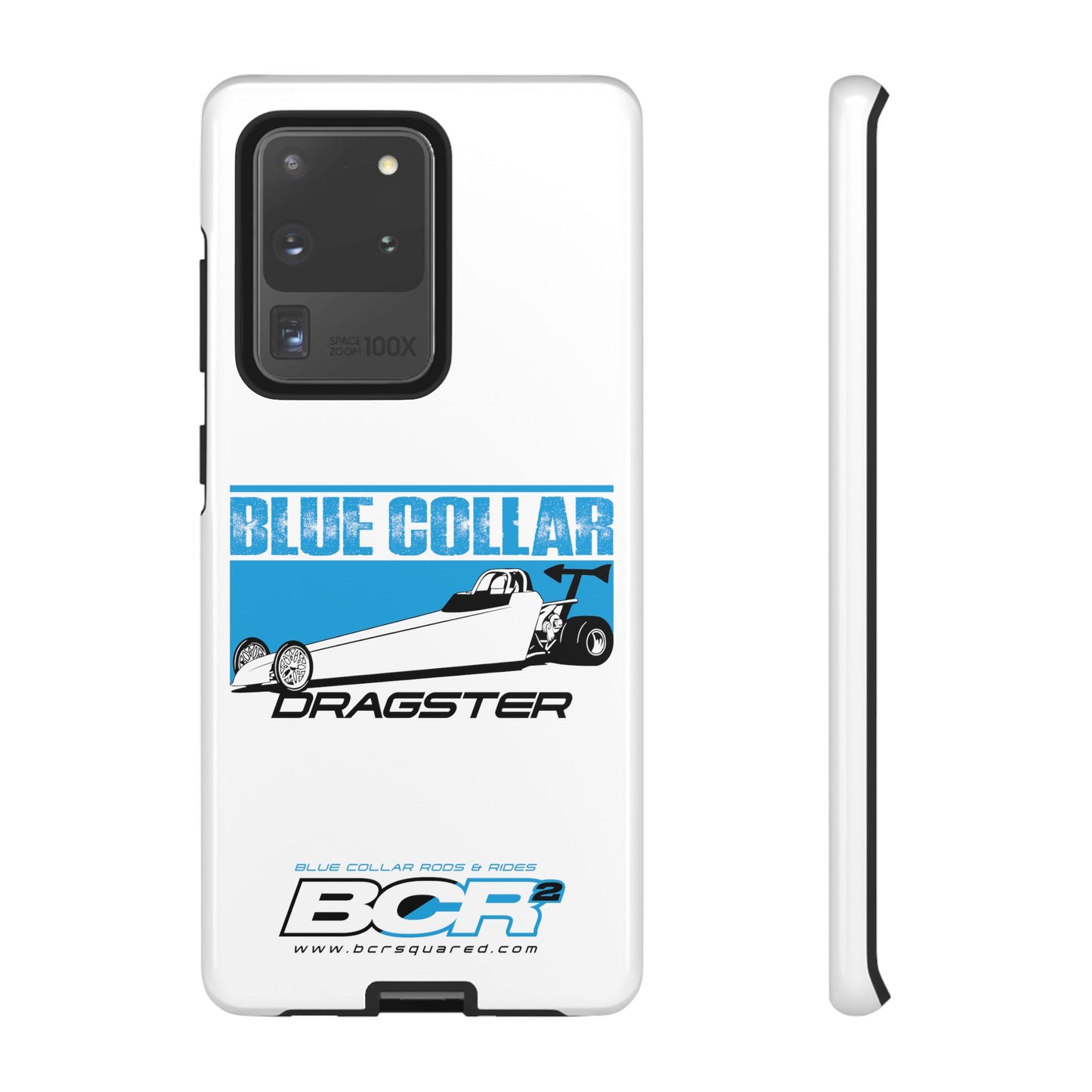 Blue Collar Dragster Phone Cases