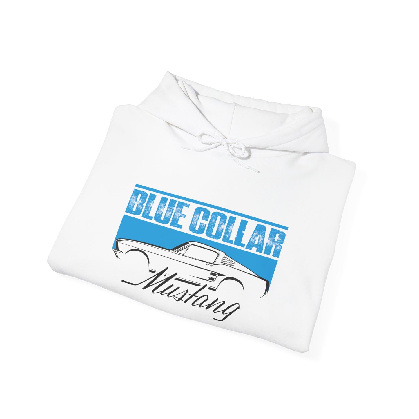 Blue Collar Mustang Hoodie