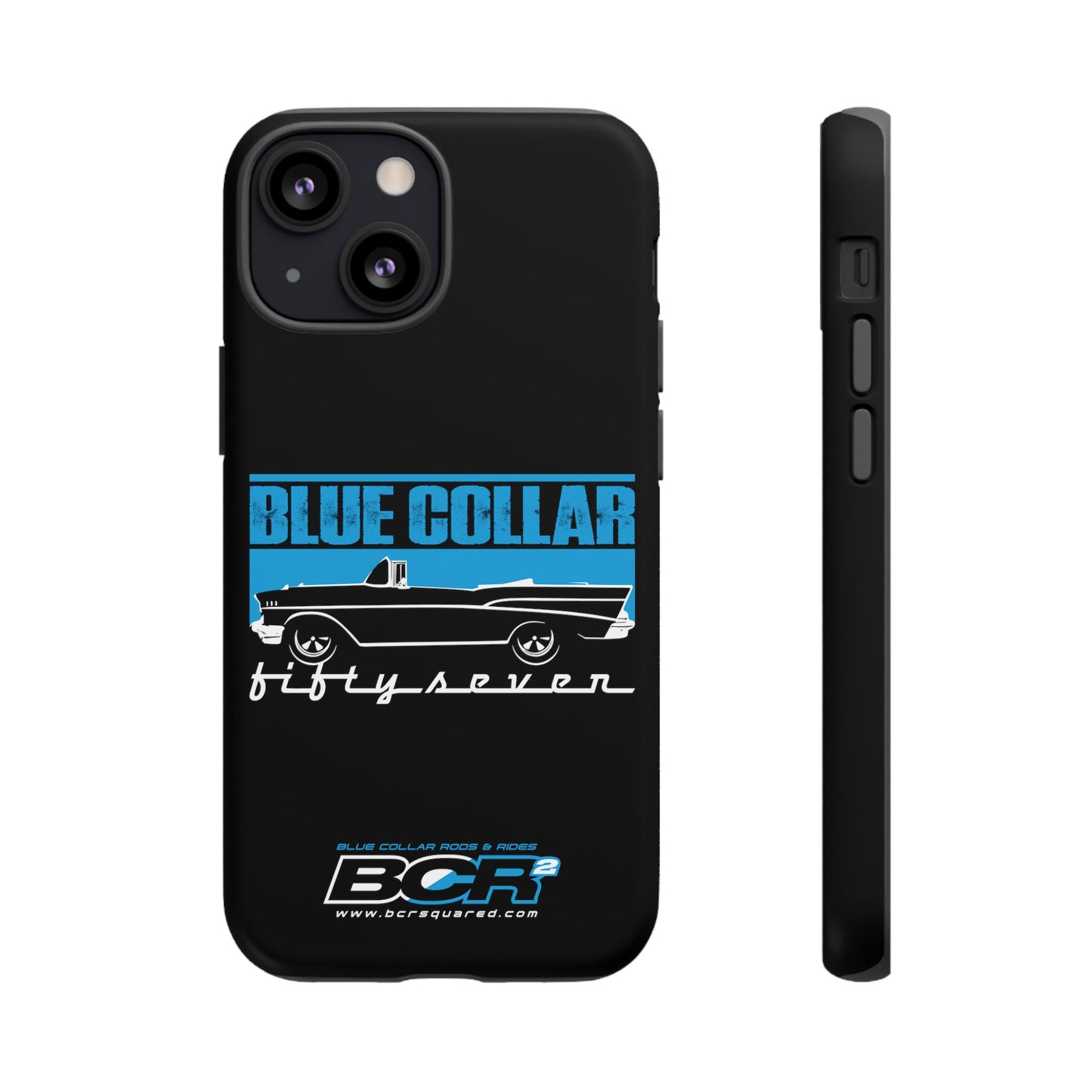 Blue Collar Fifty Seven Black Phone Case