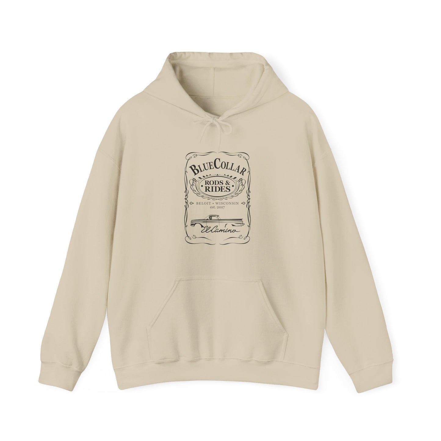 Blue Collar JD El Camino Hoodie