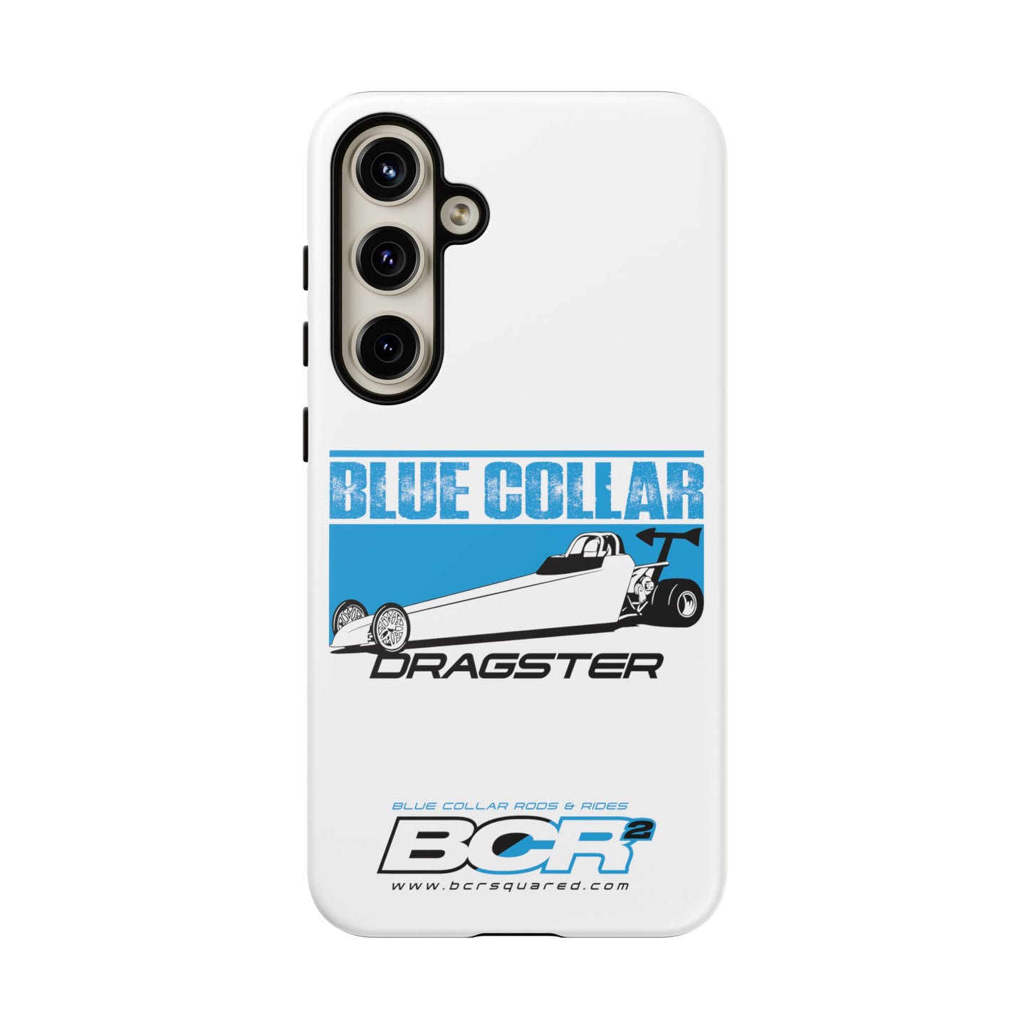 Blue Collar Dragster Phone Cases