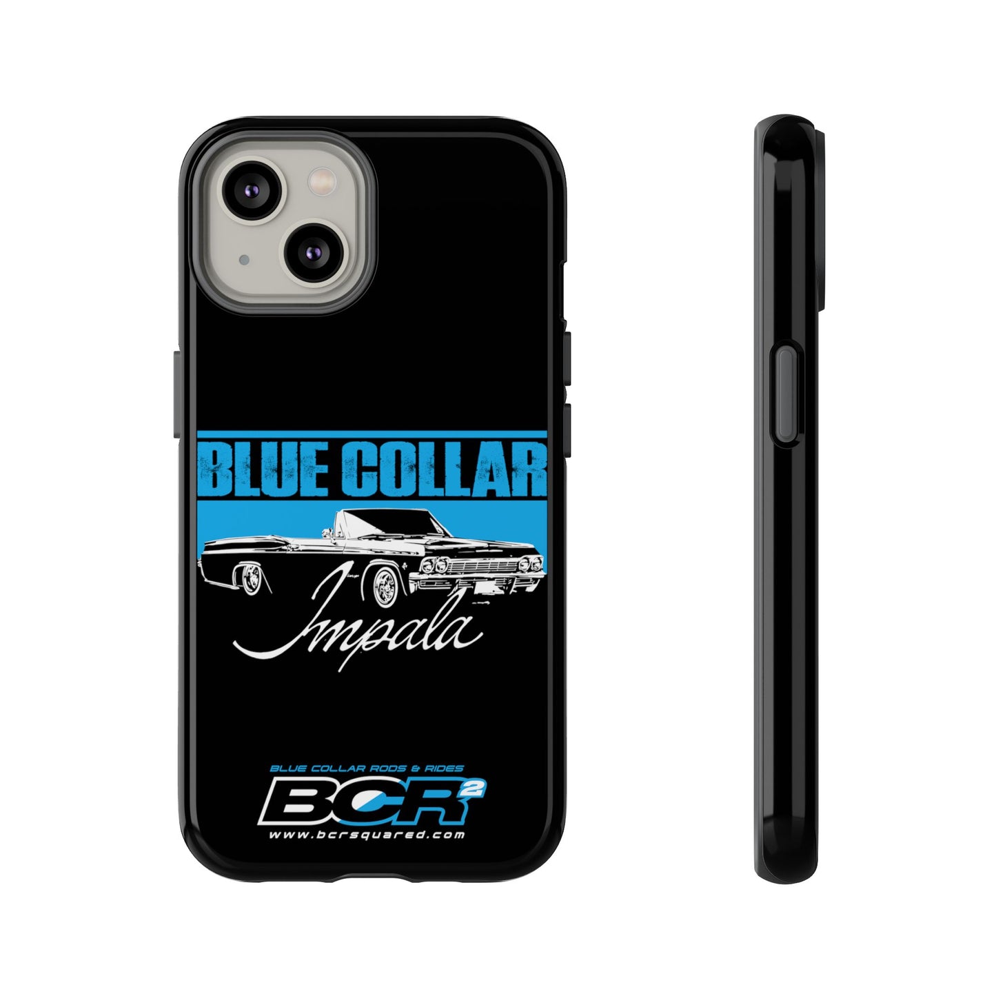 Blue Collar Impala Black Phone Cases