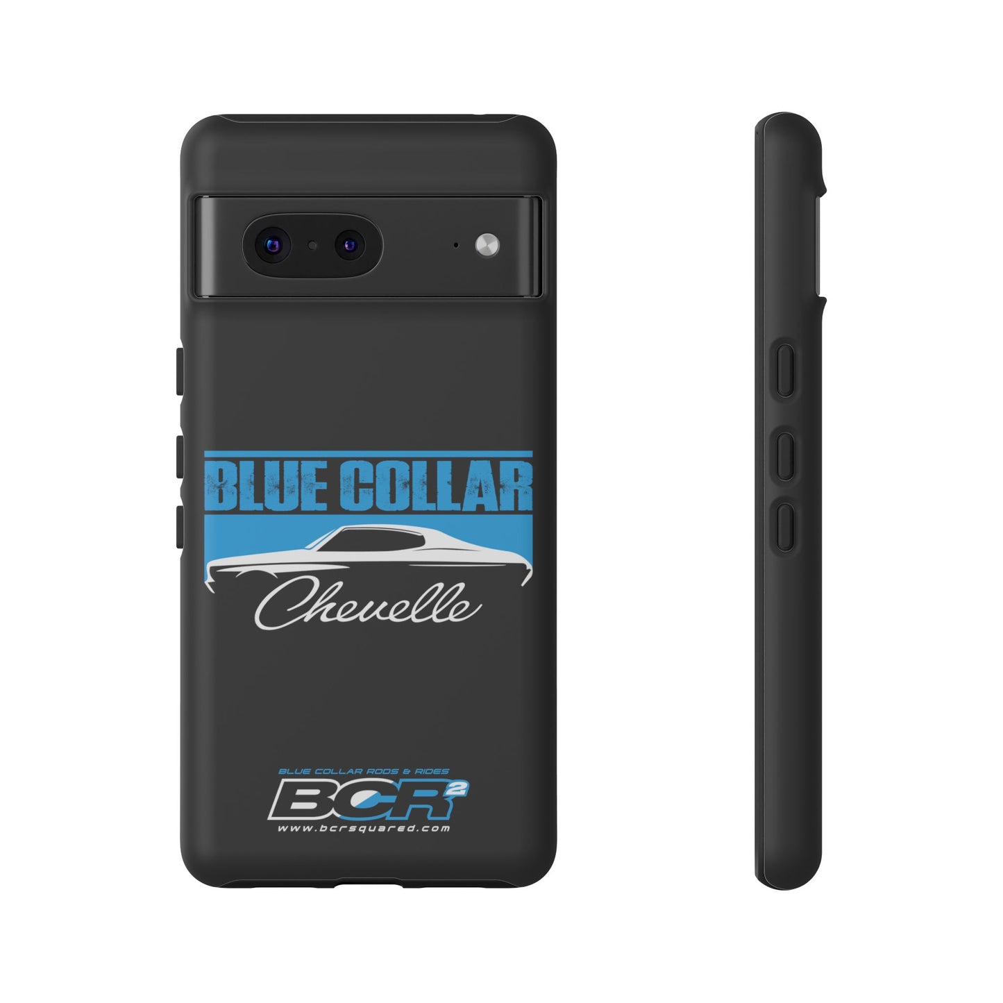 Blue Collar Chevelle Black Phone Case