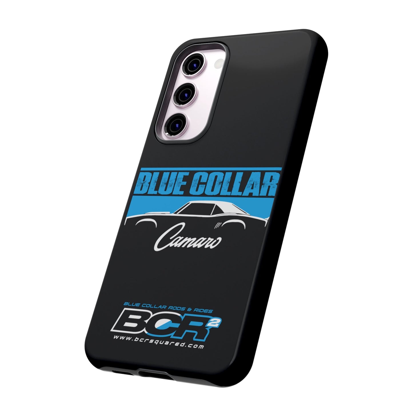 Blue Collar 1st Gen Camaro Black Phone Cases