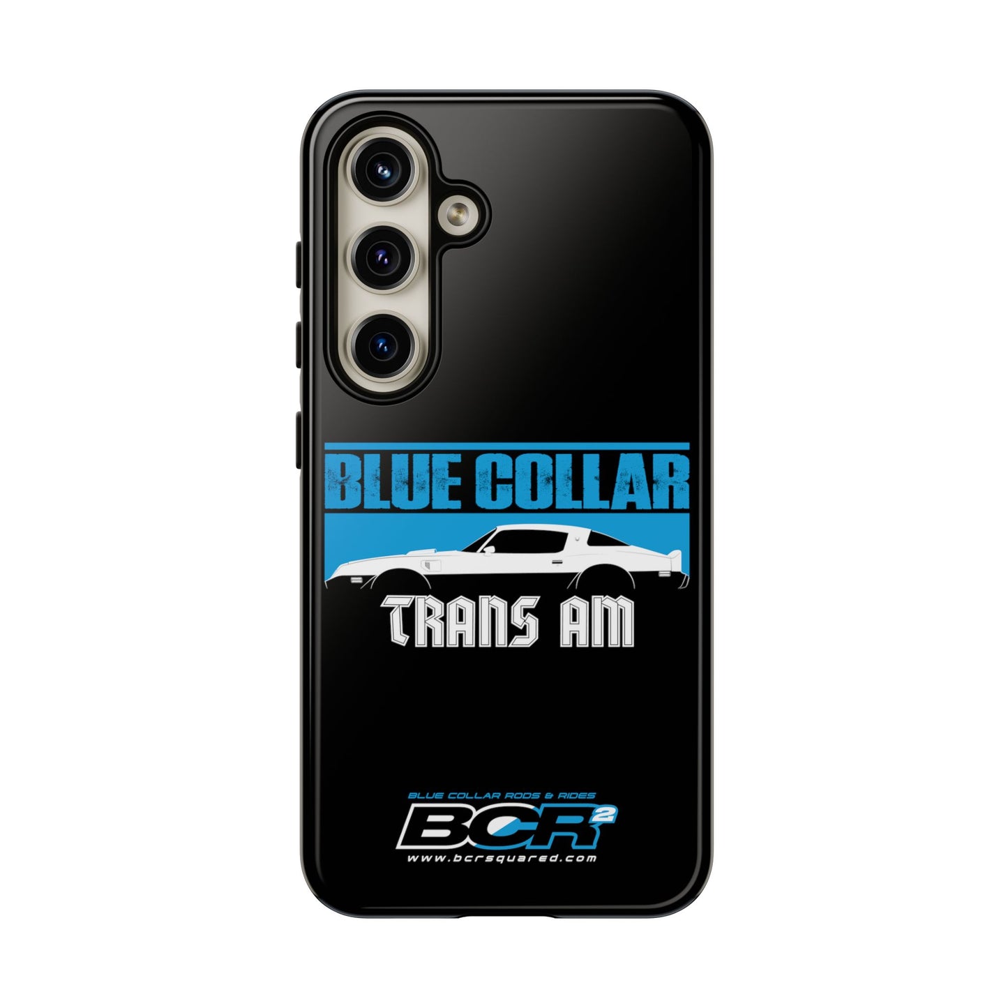 Blue Collar Black Phone Case