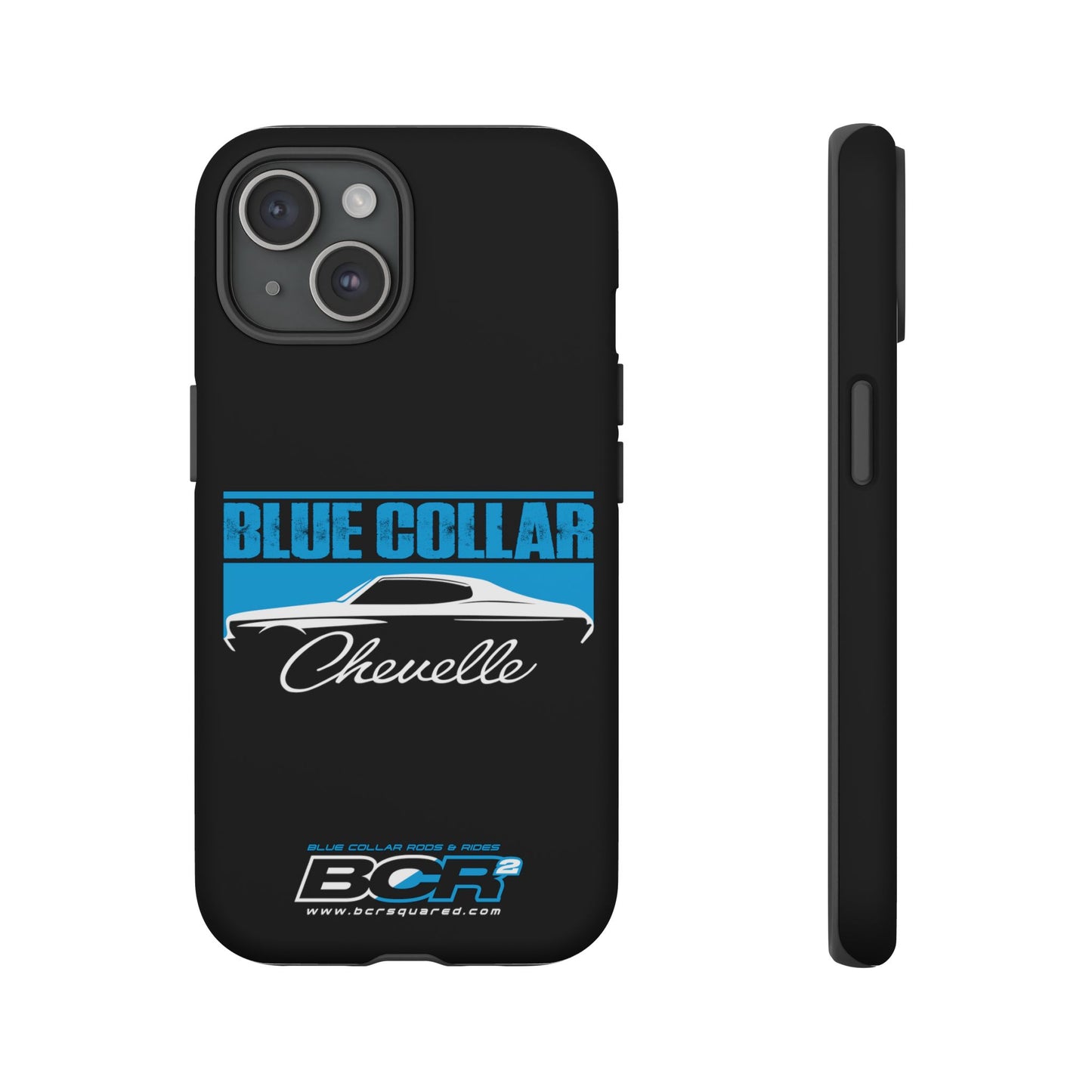 Blue Collar Chevelle Black Phone Case