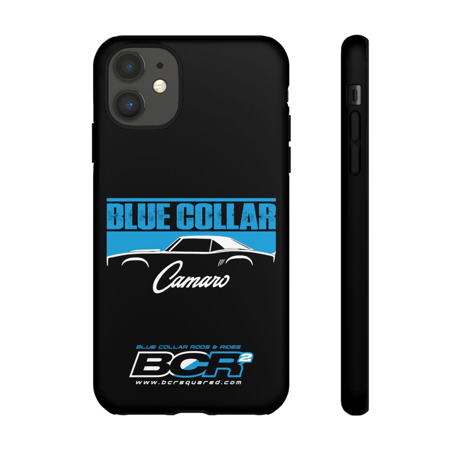 Blue Collar 1st Gen Camaro Black Phone Cases