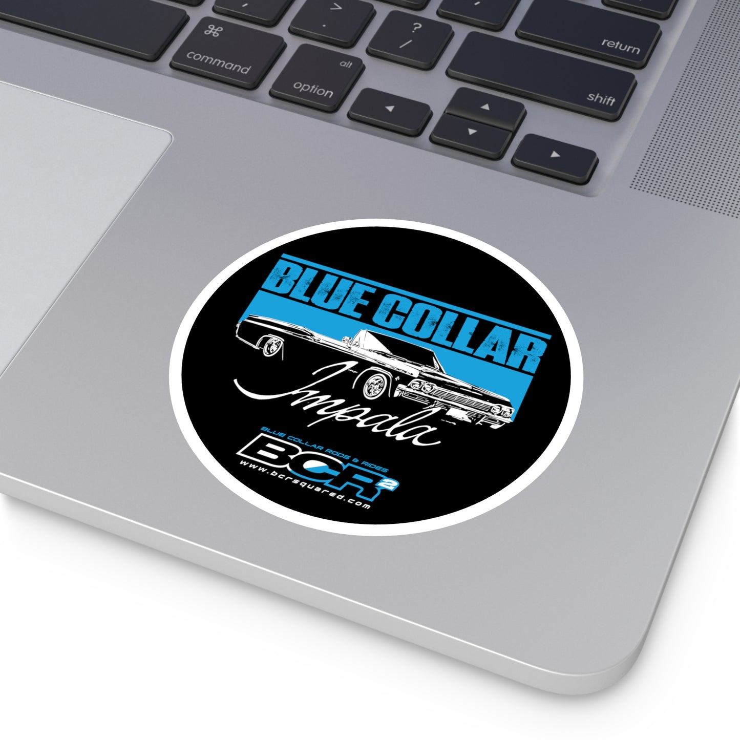 Blue Collar Impala Sticker