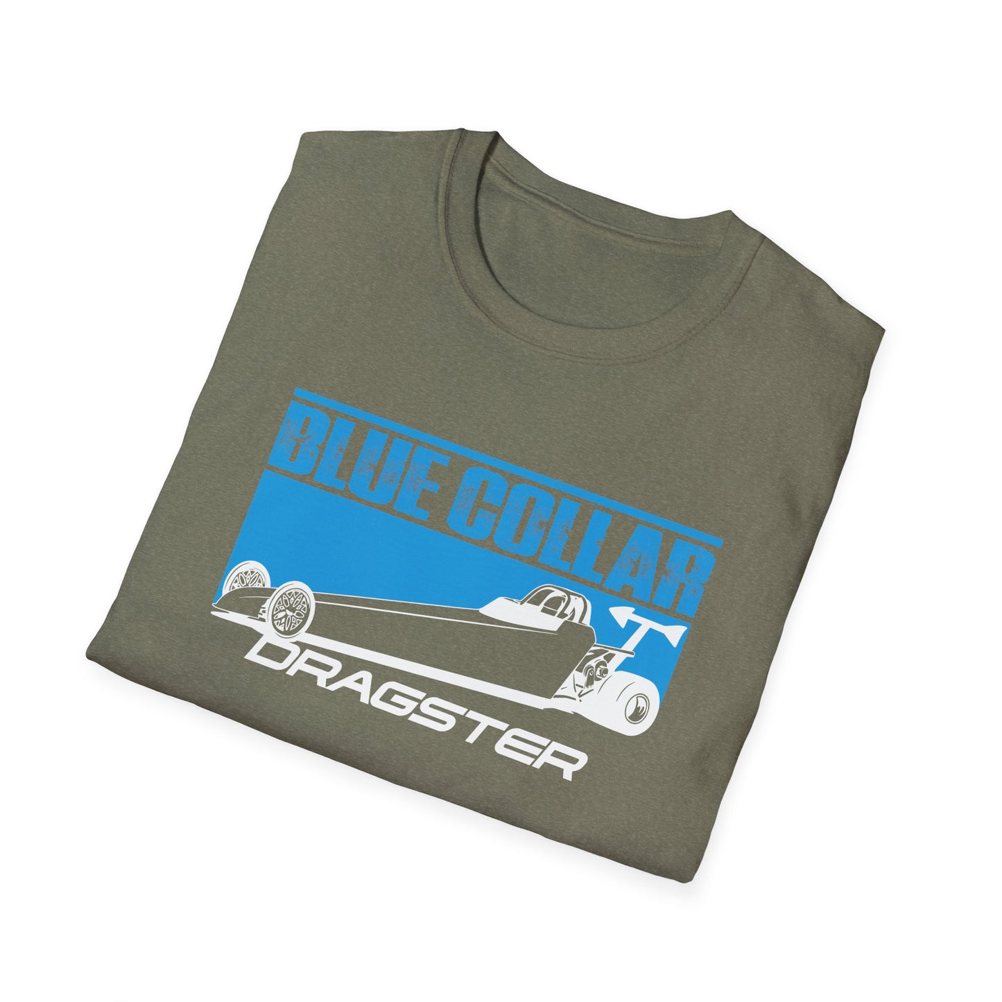 Blue Collar Dragster Tee