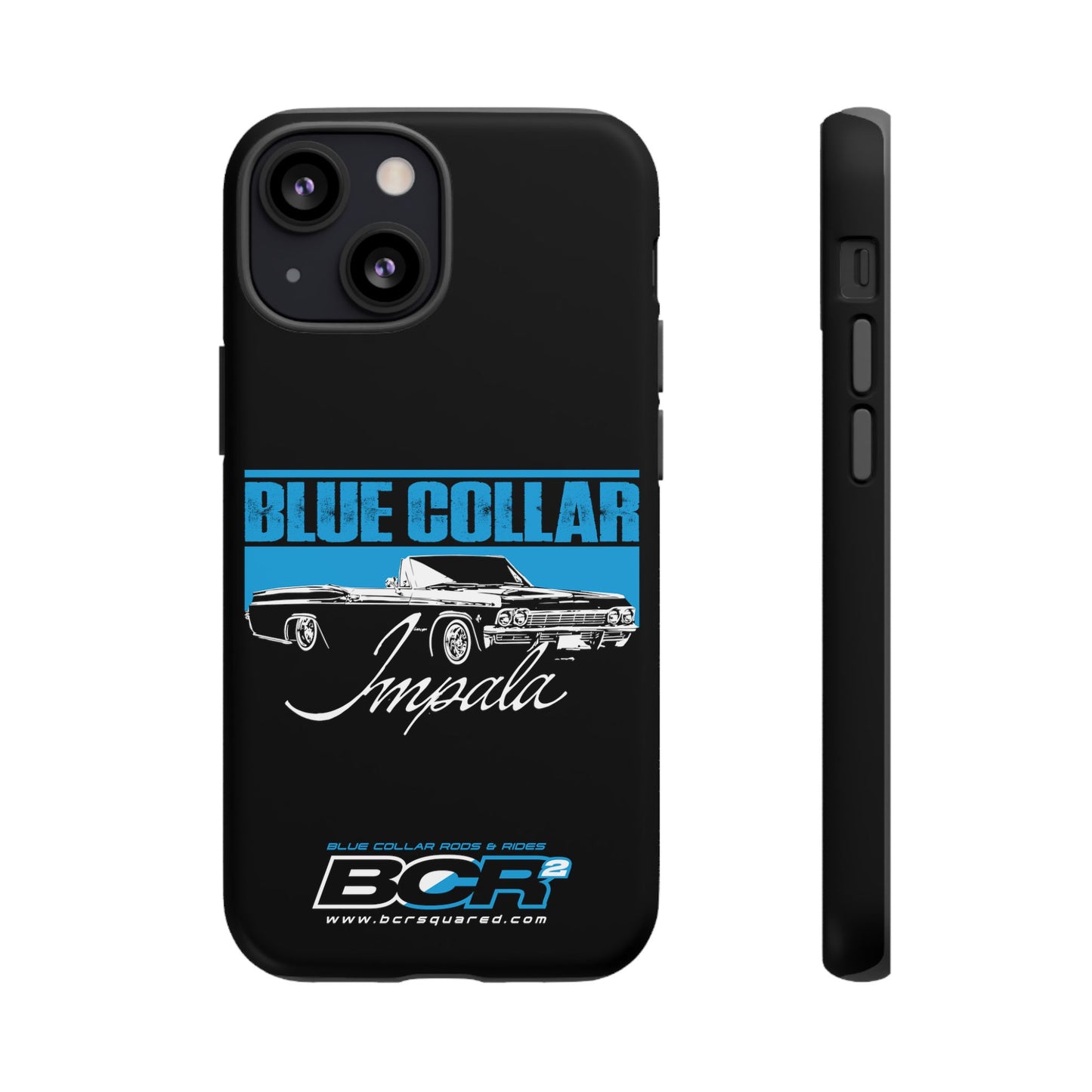 Blue Collar Impala Black Phone Cases