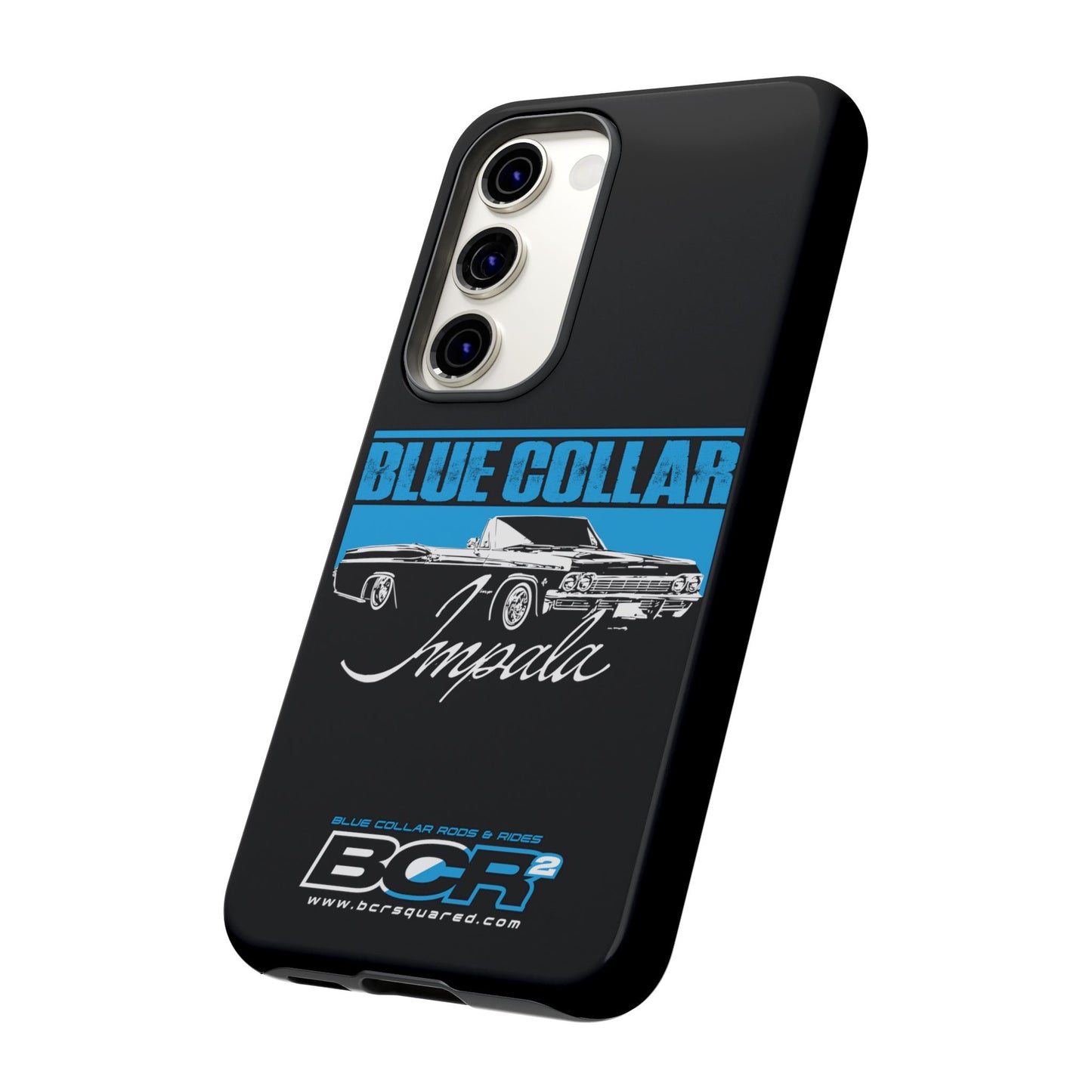 Blue Collar Impala Black Phone Cases