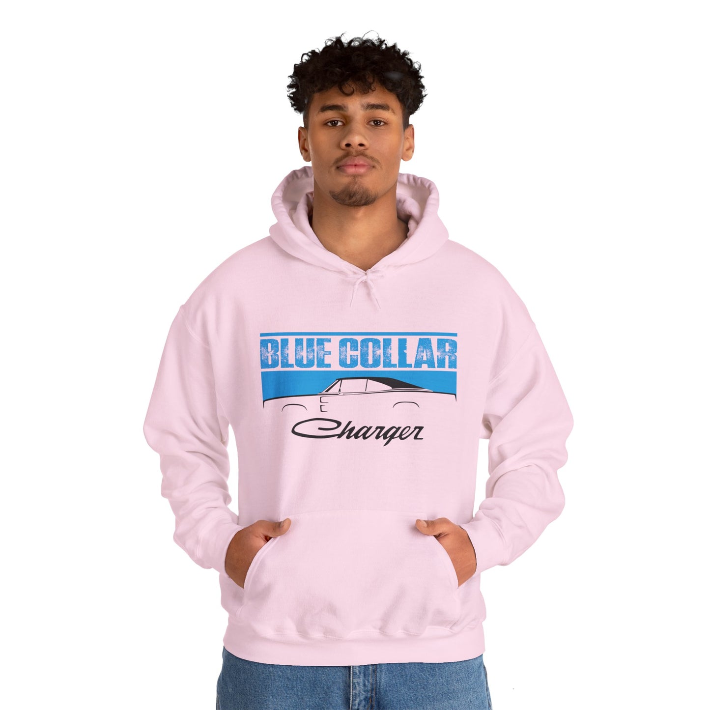 Blue Collar Charger Hoodie