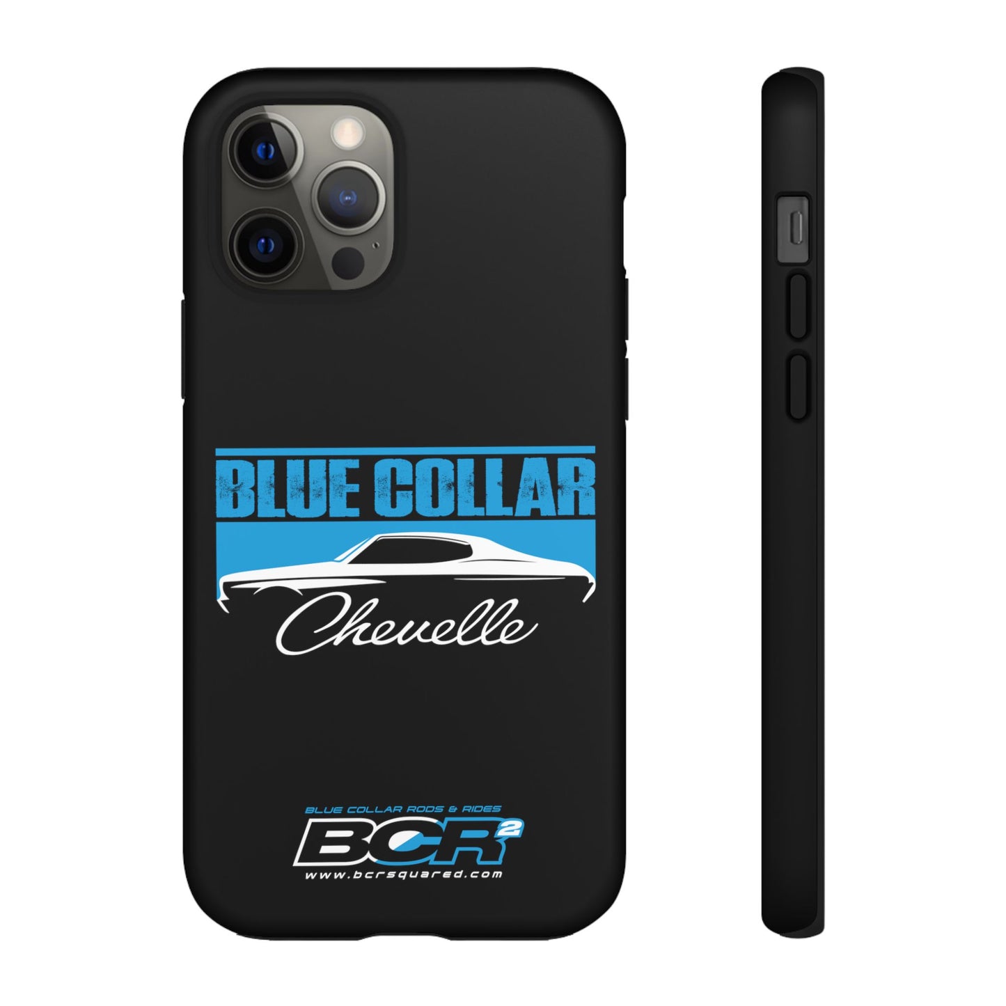 Blue Collar Chevelle Black Phone Case