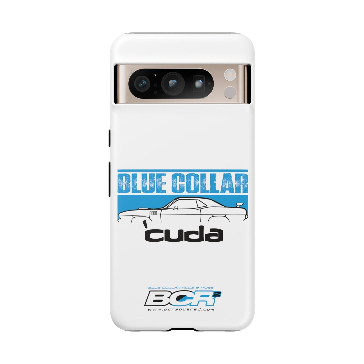 Blue Collar 'Cuda Phone Cases