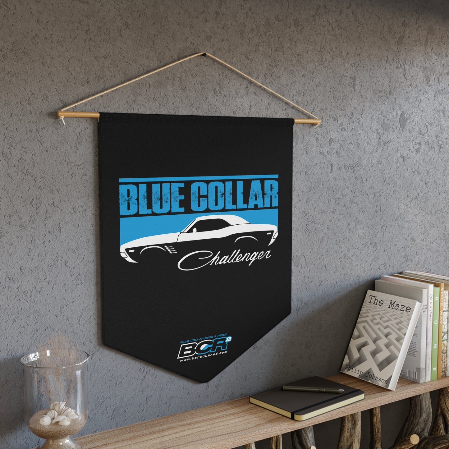 Blue Collar Challenger Pennant Banner