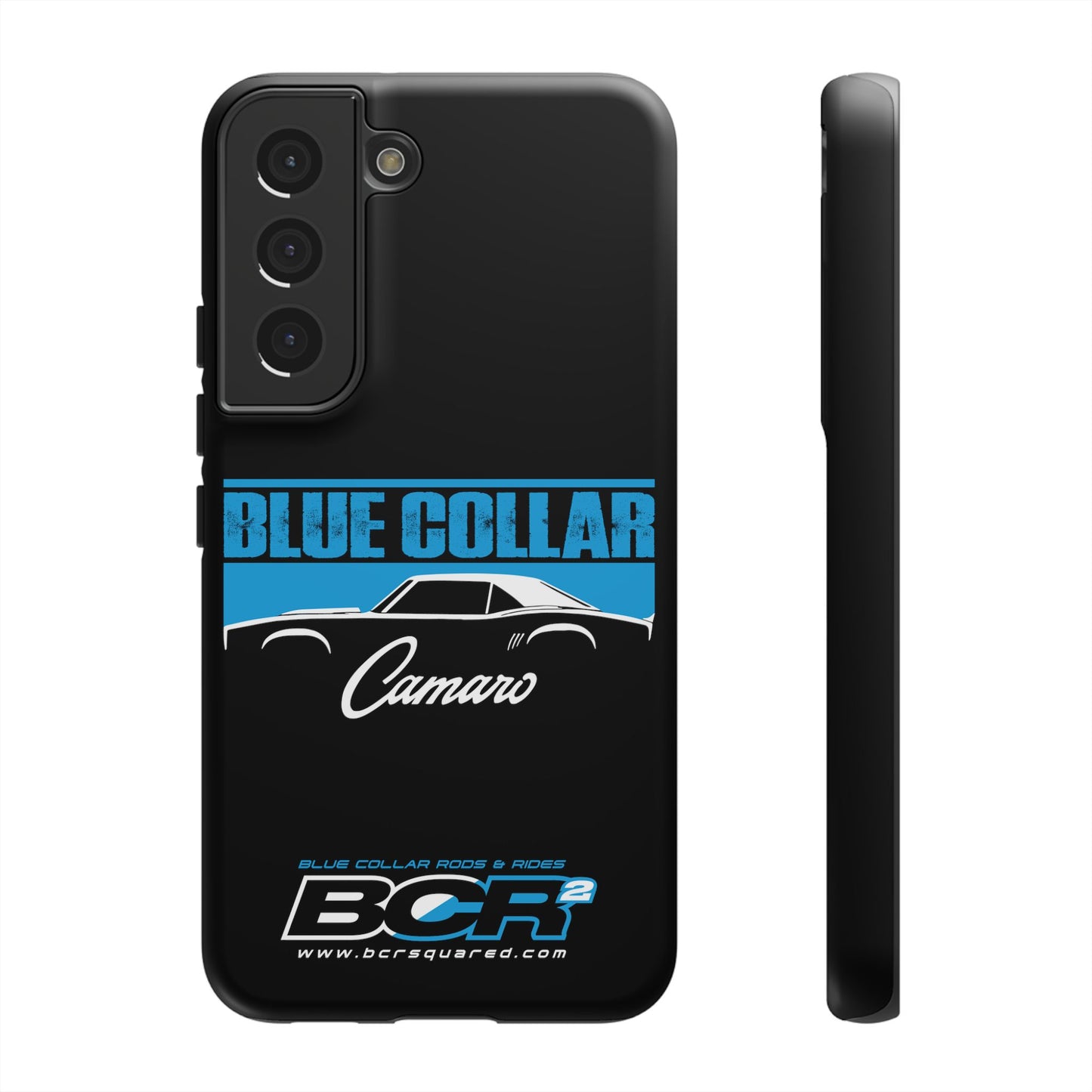 Blue Collar 1st Gen Camaro Black Phone Cases