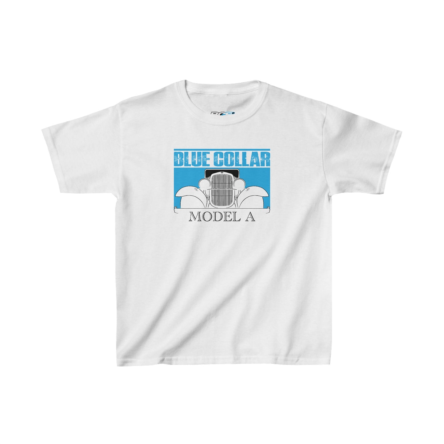 Blue Collar Model A Kids Tee