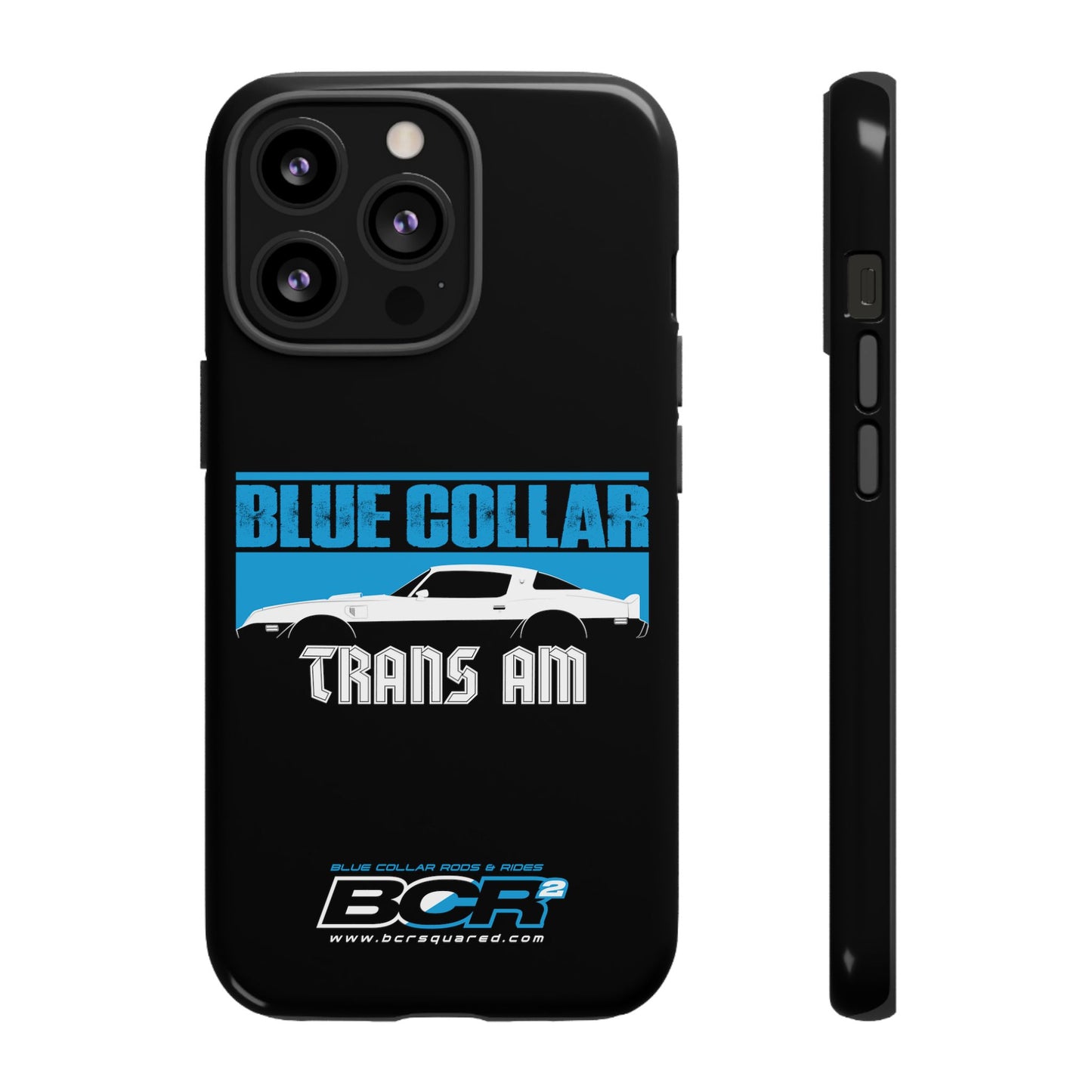 Blue Collar Black Phone Case