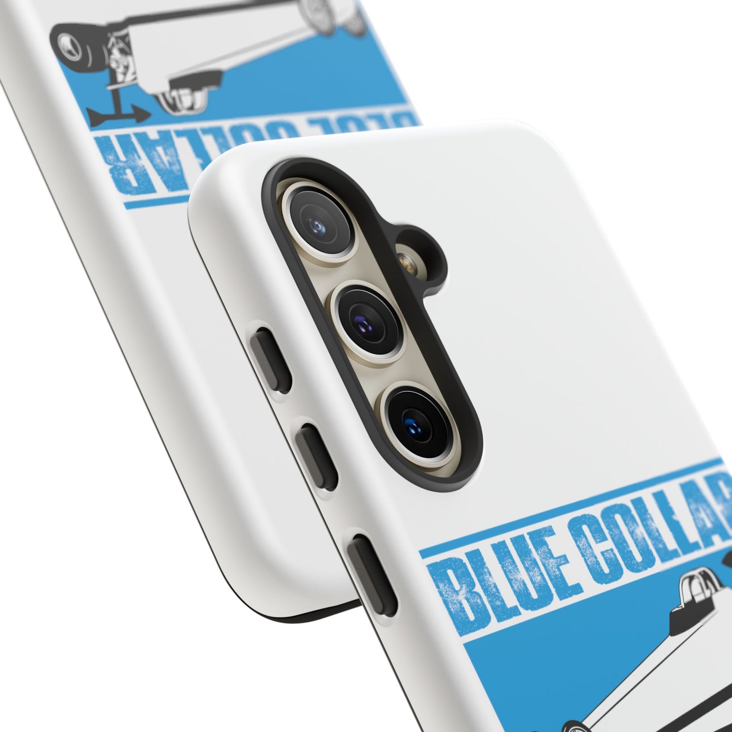 Blue Collar Dragster Phone Cases