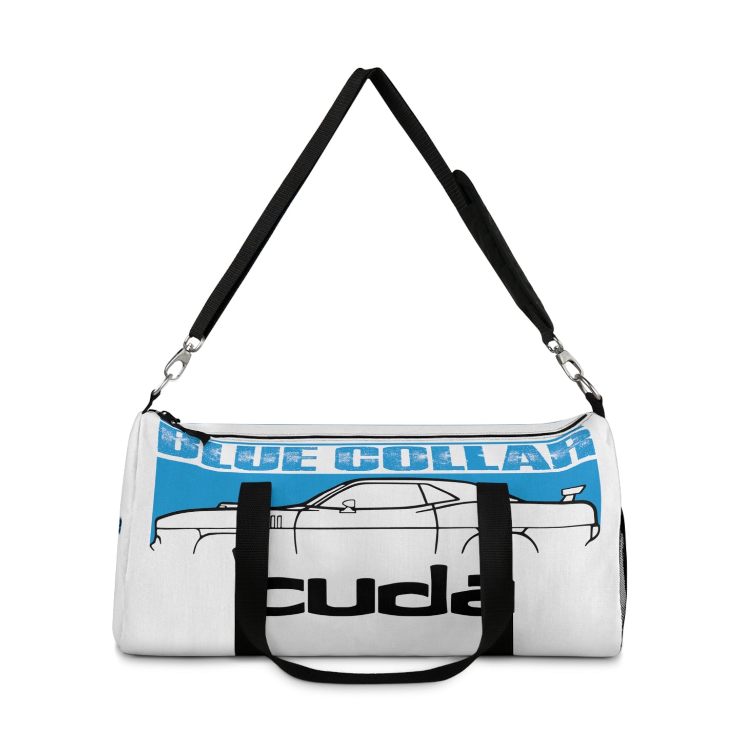 Blue Collar 'Cuda White Duffel Bag