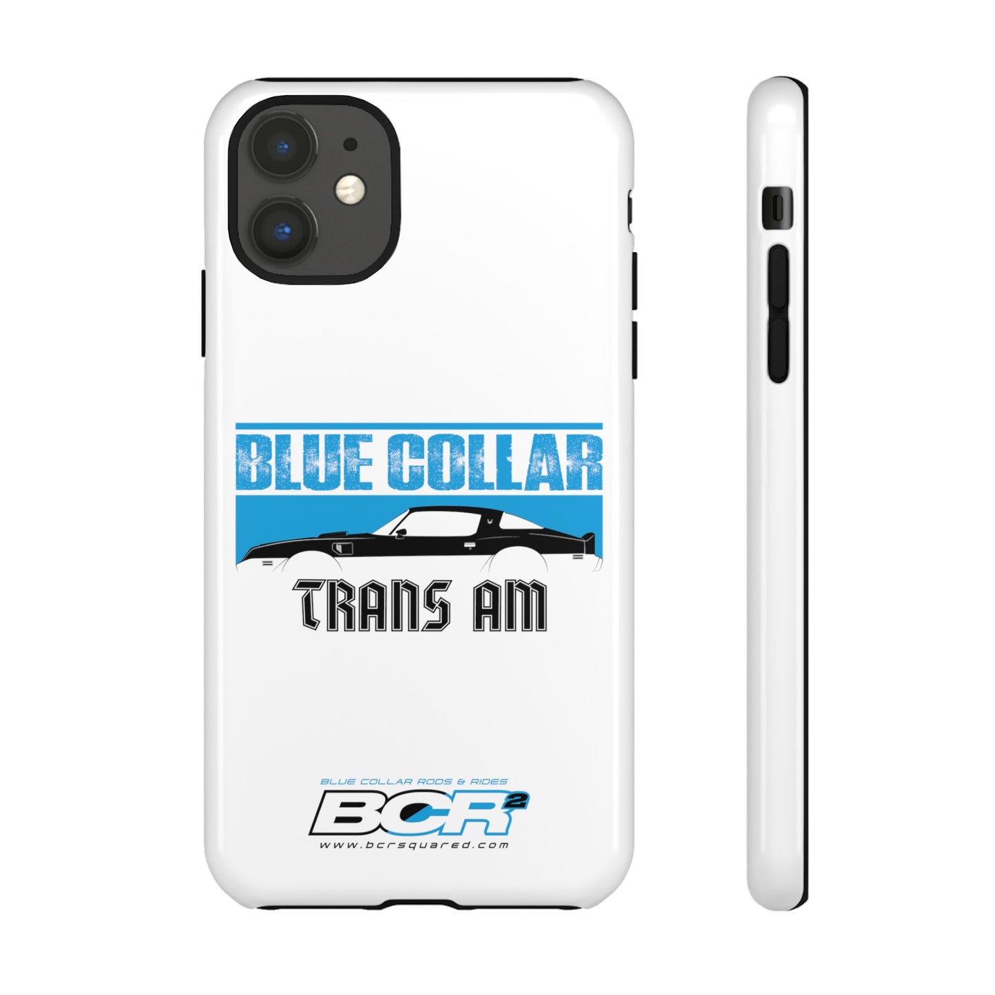 Blue Collar Trans Am White Phone Case