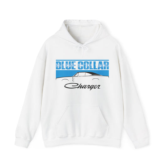 Blue Collar Charger Hoodie