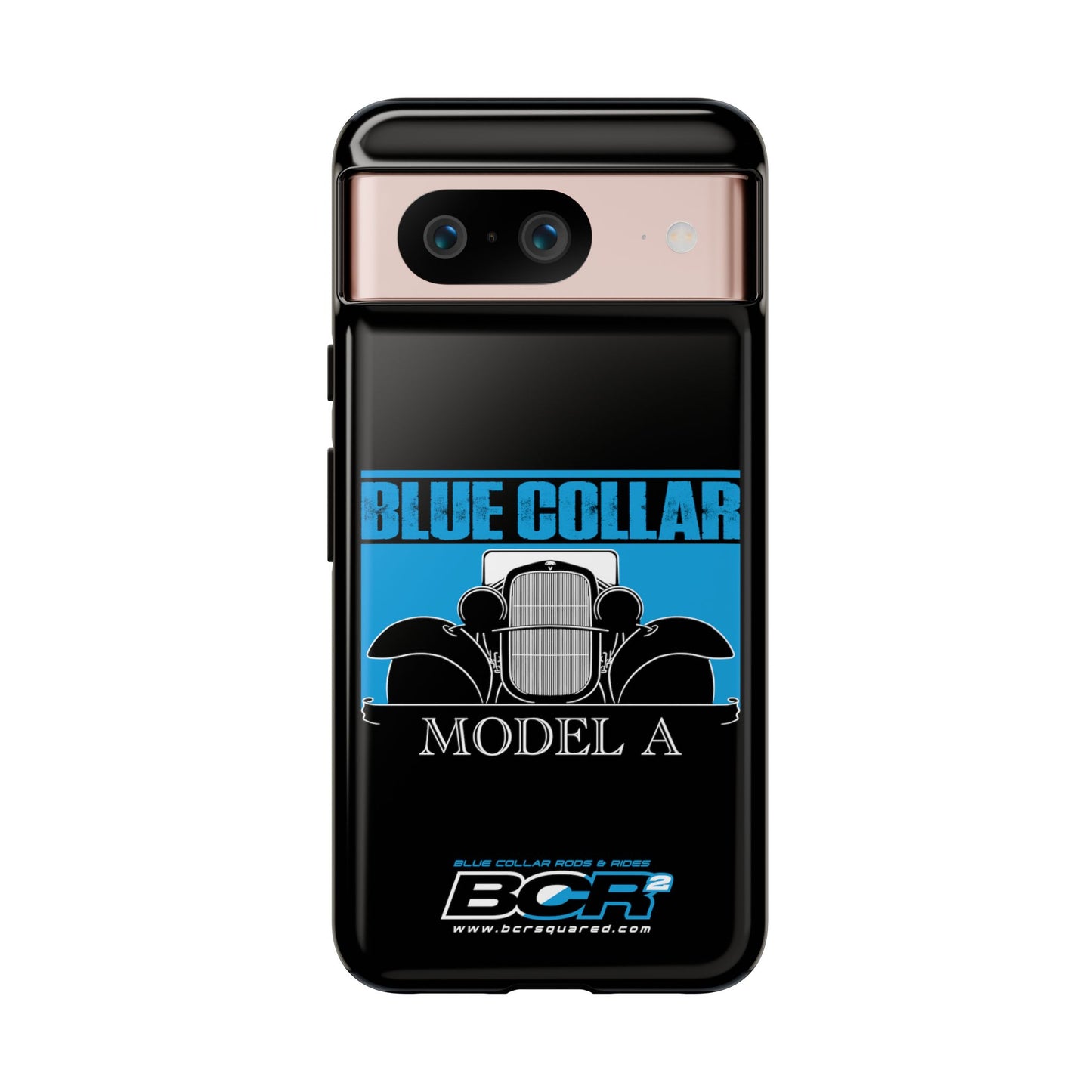 Blue Collar Model A Black Phone Case