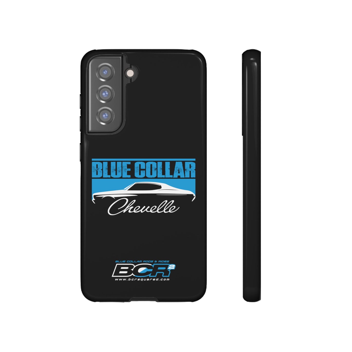 Blue Collar Chevelle Black Phone Case