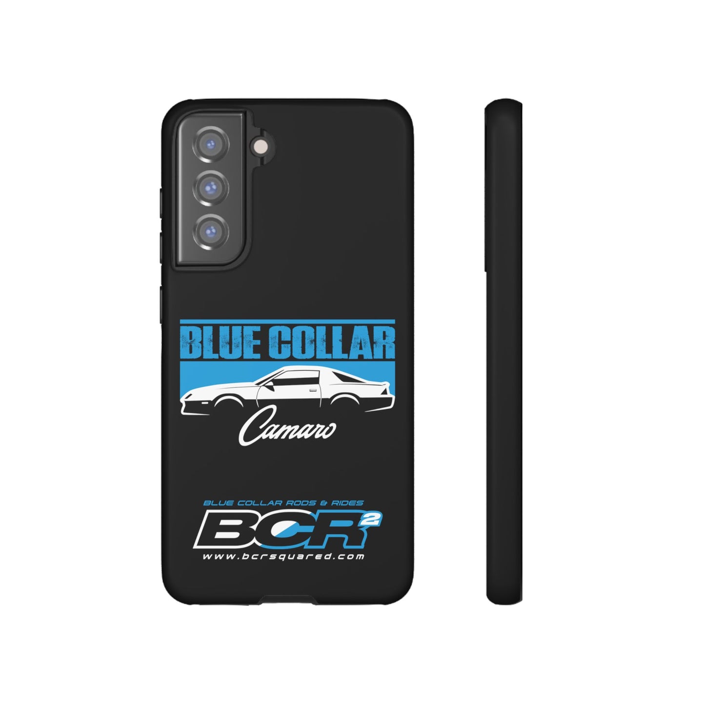 Blue Collar 3rd Gen Camaro Black Phone Cases