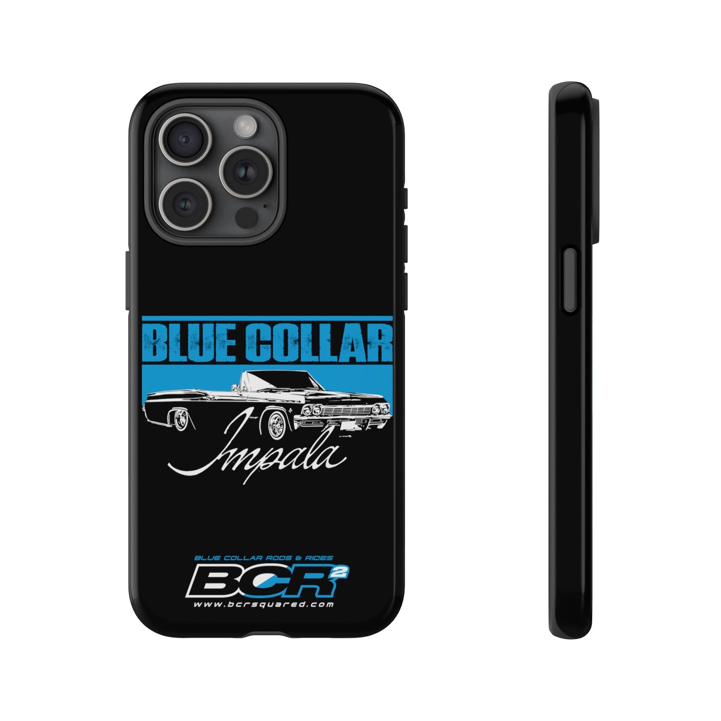 Blue Collar Impala Black Phone Cases