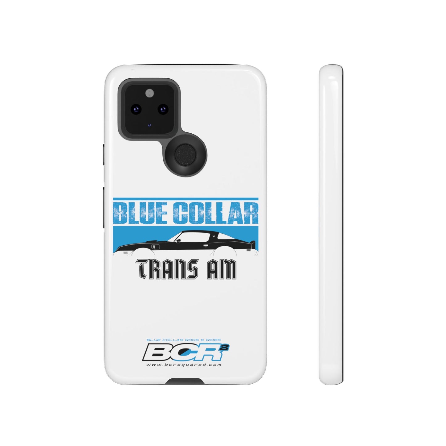 Blue Collar Trans Am White Phone Case