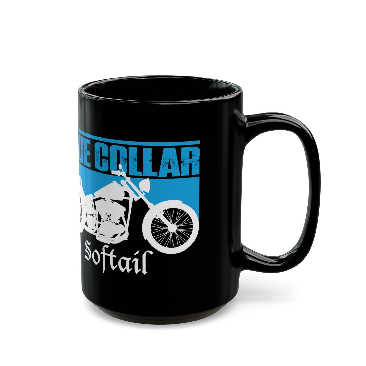 Blue Collar Softail Mug (11oz, 15oz)