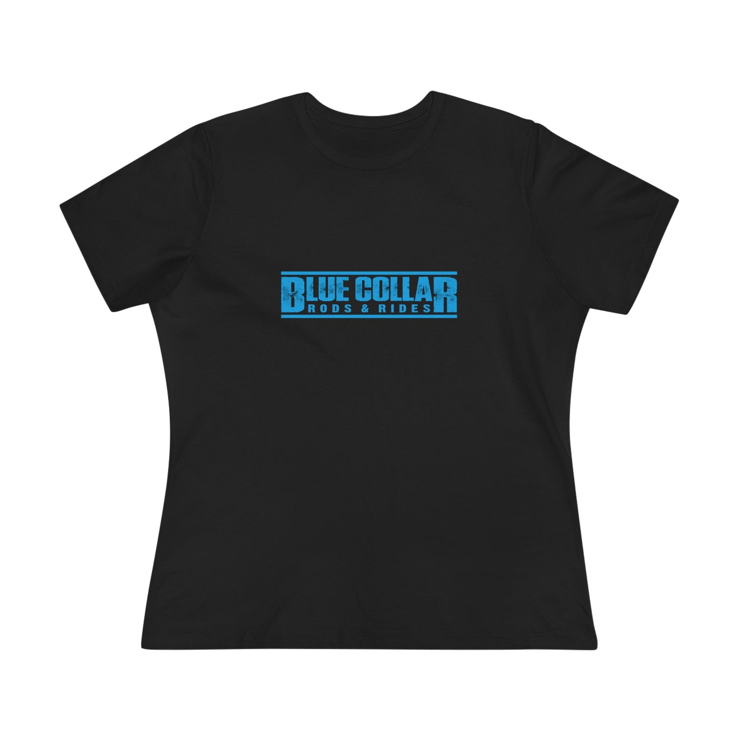 Blue Collar Block Logo Women's Tee