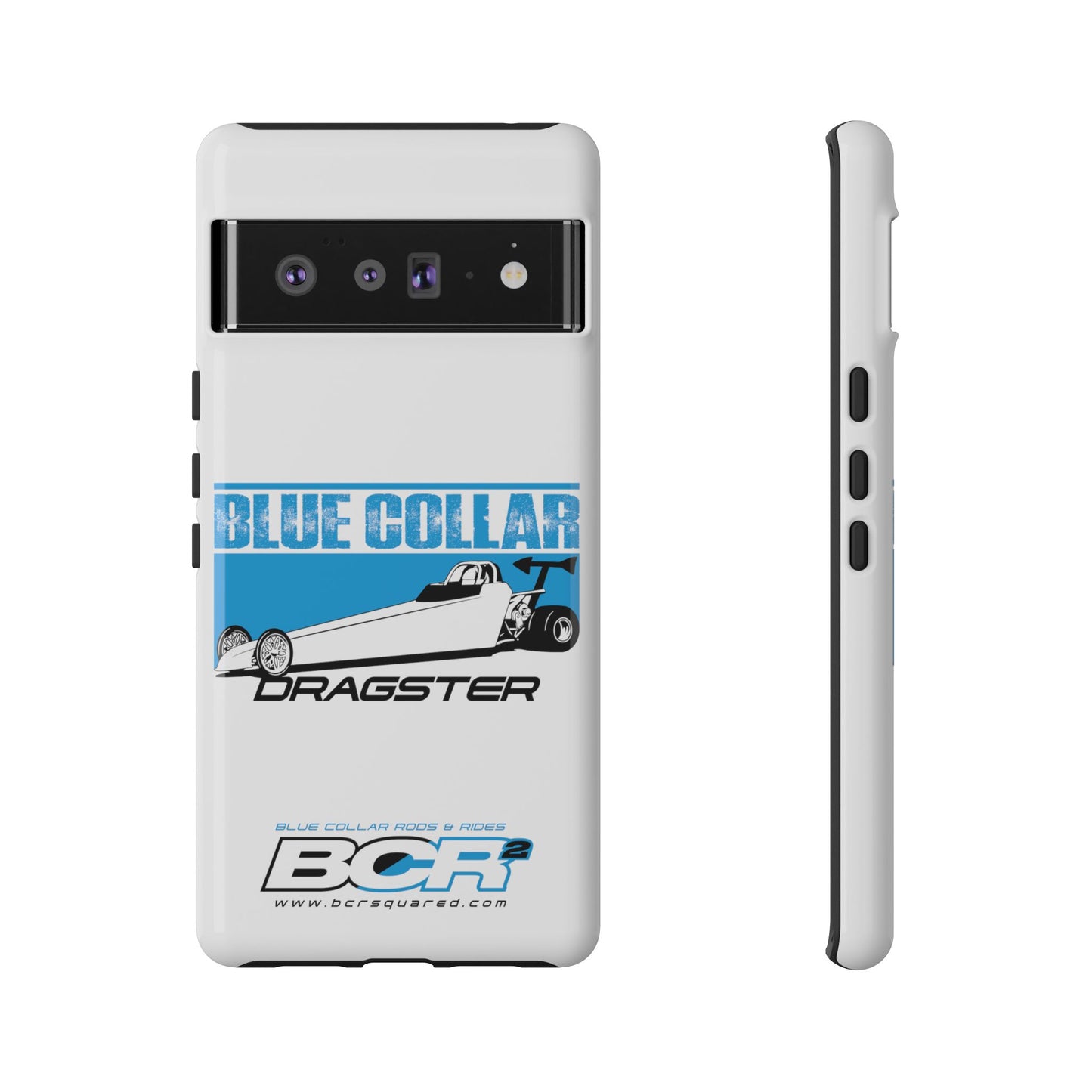 Blue Collar Dragster Phone Cases