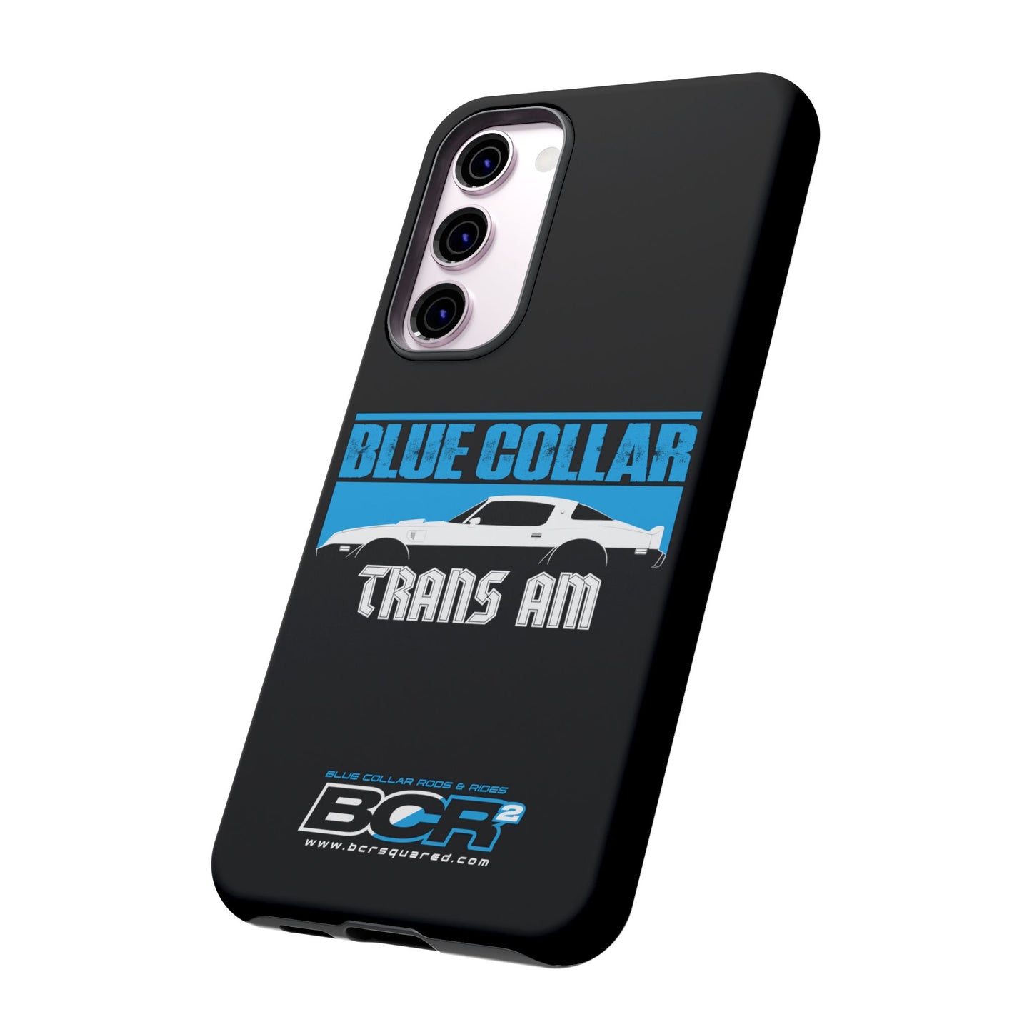 Blue Collar Black Phone Case