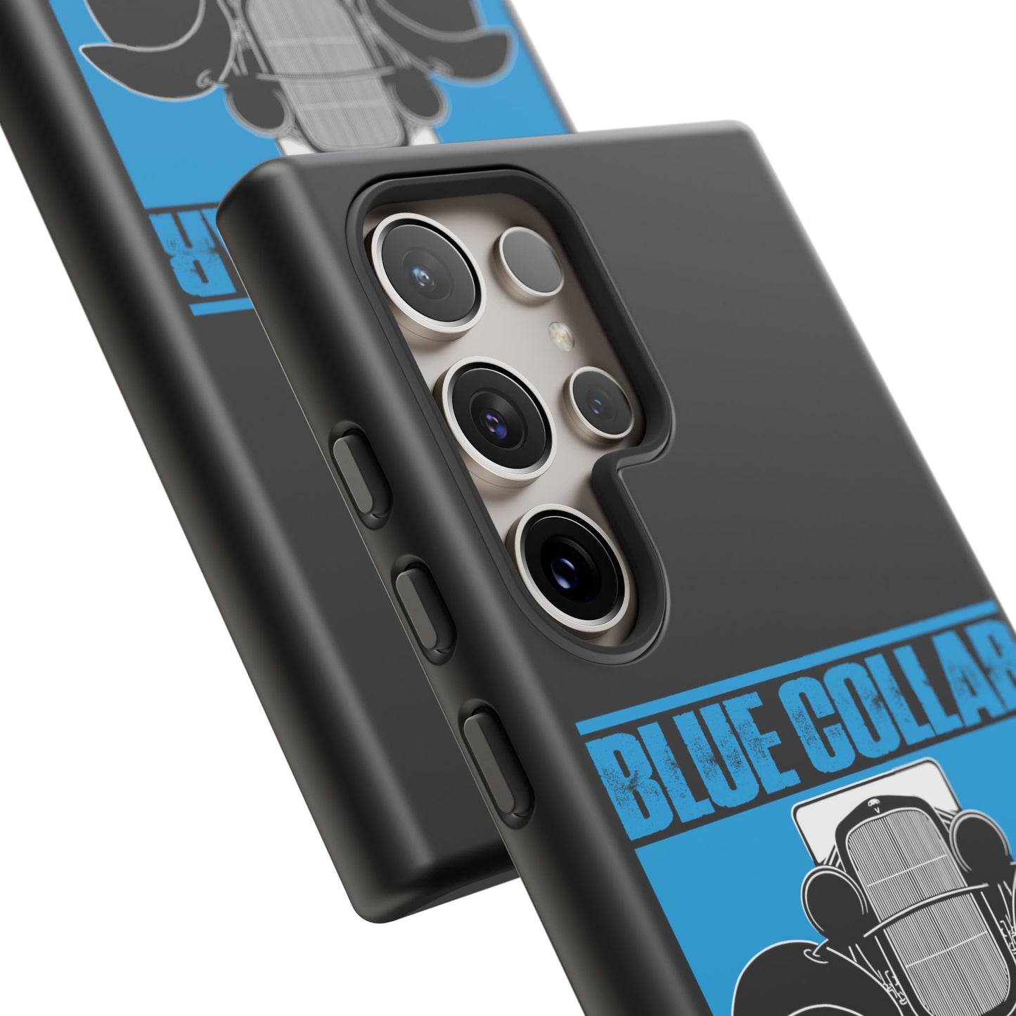 Blue Collar Model A Black Phone Case