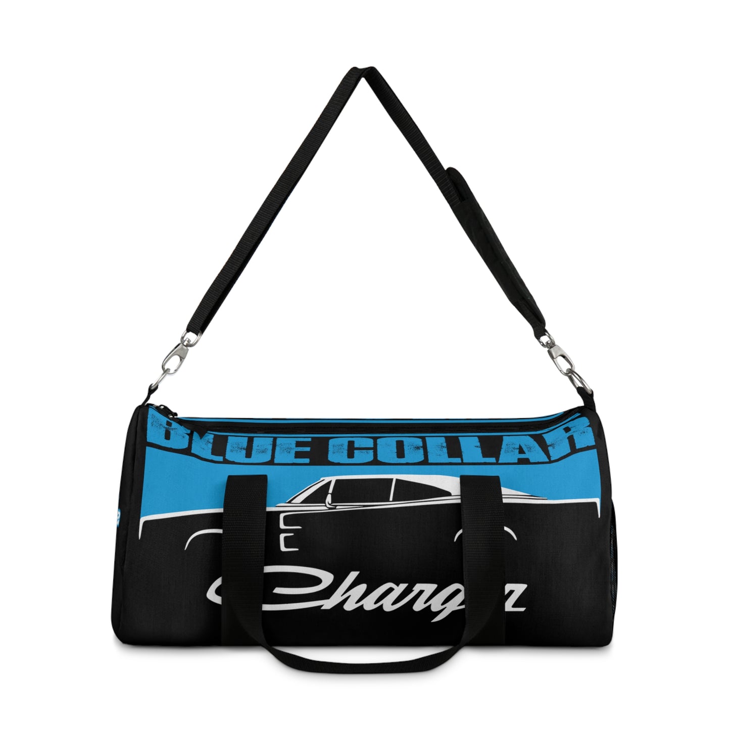 Blue Collar Charger Black Duffel Bag