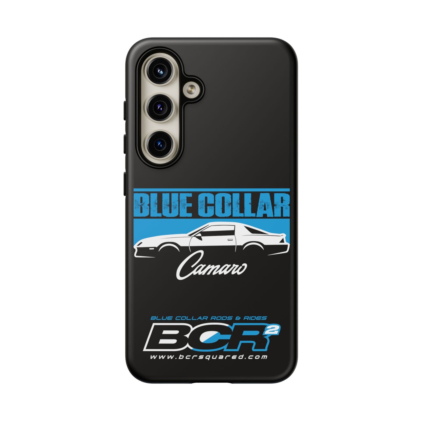 Blue Collar 3rd Gen Camaro Black Phone Cases