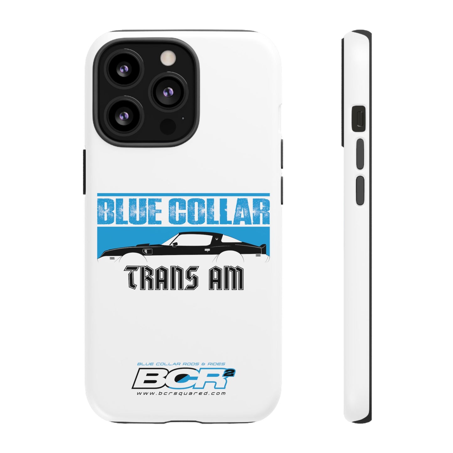 Blue Collar Trans Am White Phone Case