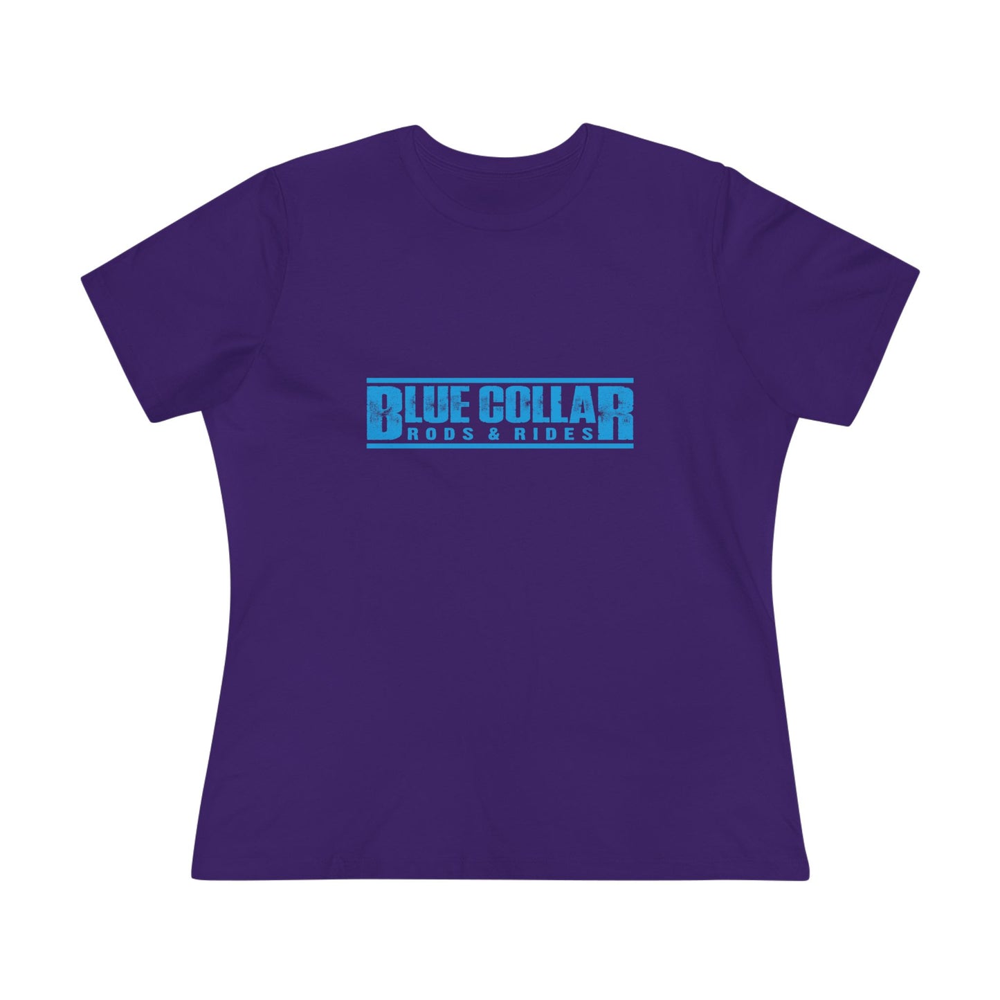 Blue Collar Block Logo Women's Tee