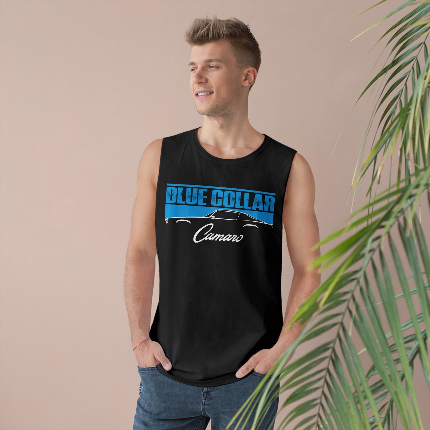 Blue Collar 2nd Gen Camaro Unisex Sleeveless Tee