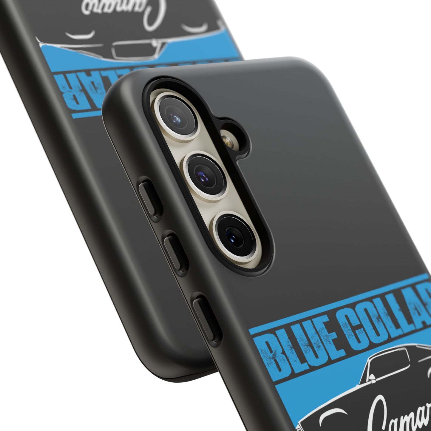 Blue Collar 2nd Gen Camaro Black Phone Cases