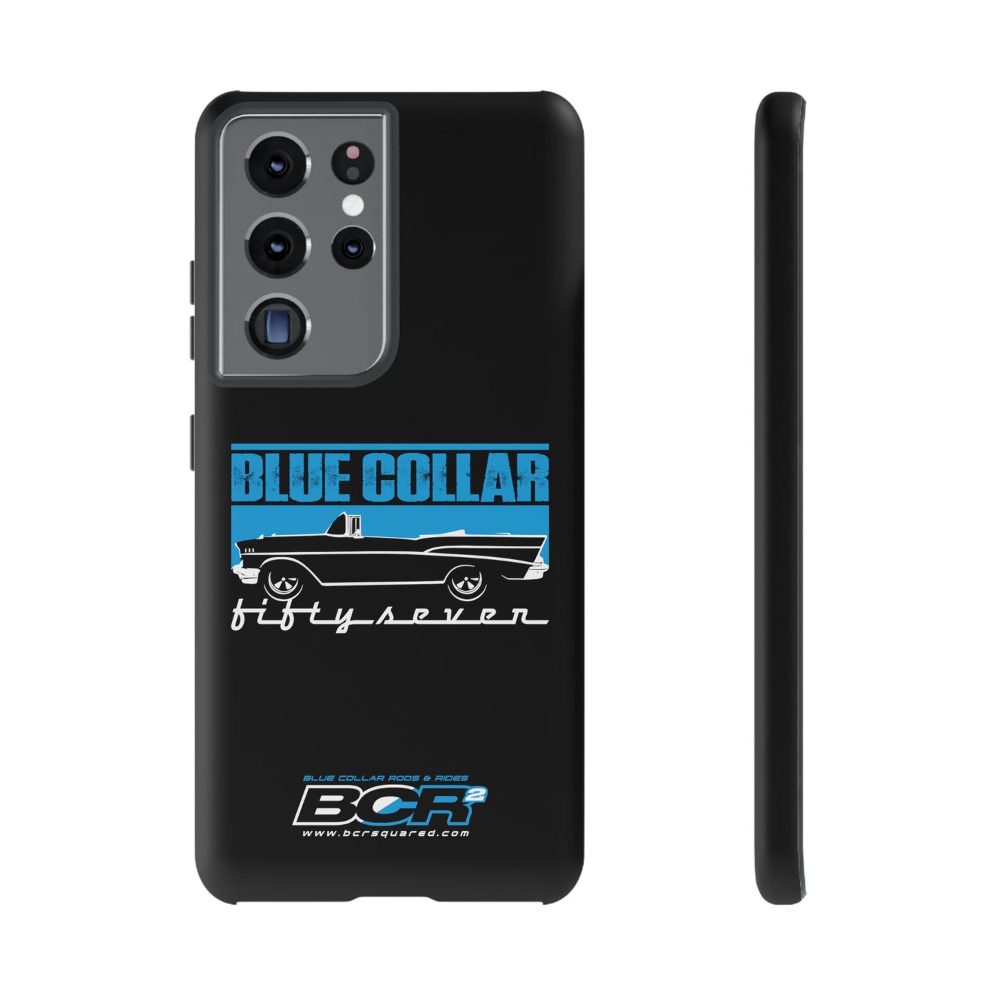 Blue Collar Fifty Seven Black Phone Case