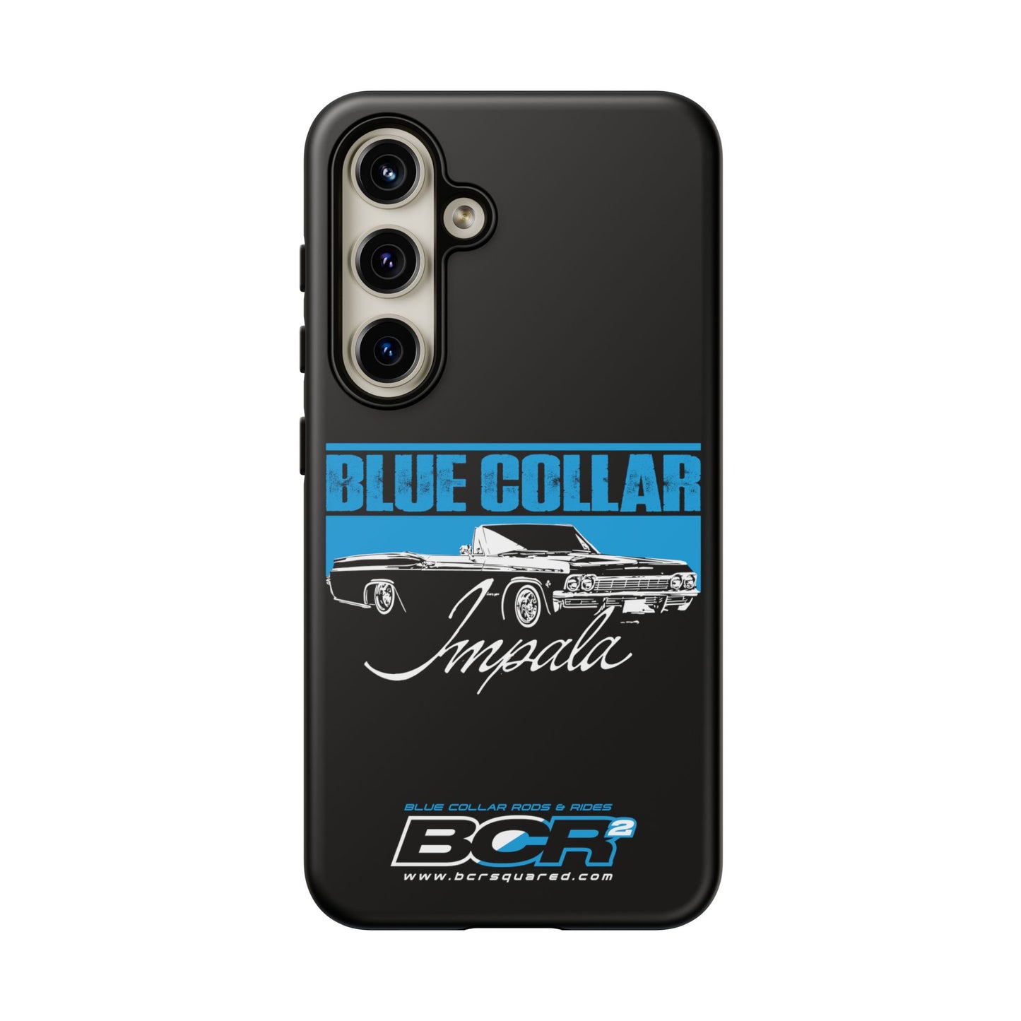 Blue Collar Impala Black Phone Cases