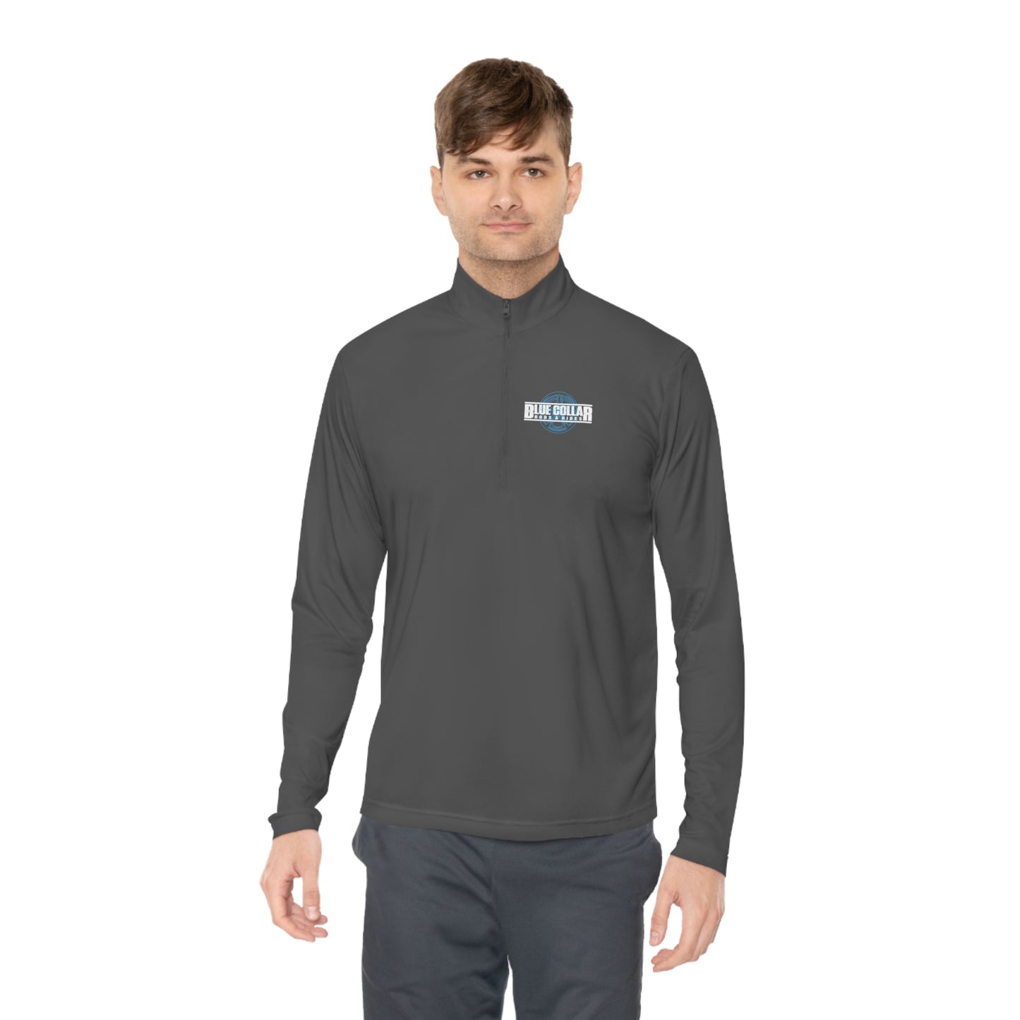 Blue Collar Wheel Quarter-Zip Pullover