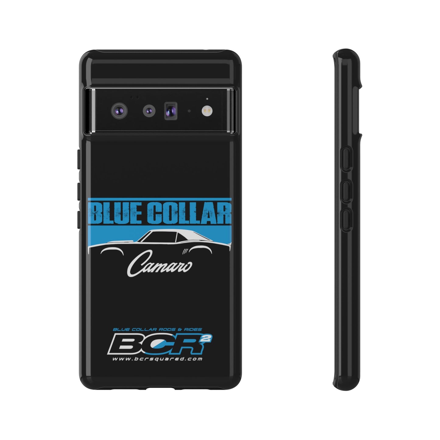 Blue Collar 1st Gen Camaro Black Phone Cases