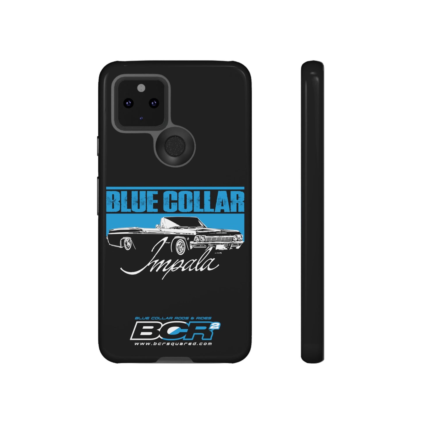 Blue Collar Impala Black Phone Cases